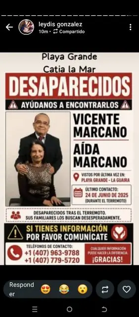 Vicente marcano aida marcano