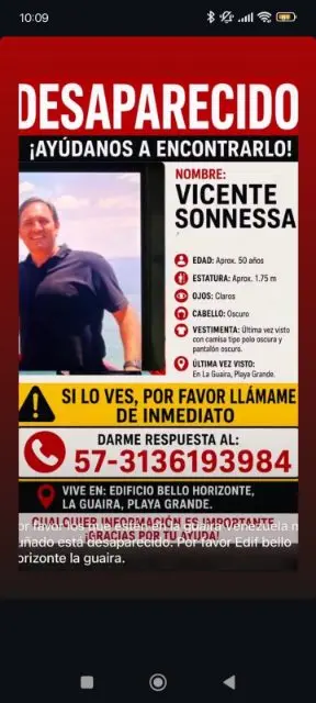 Vicente sonnessa