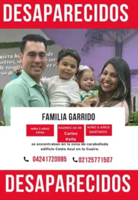 Familia Garrido la Guaira res costa azul