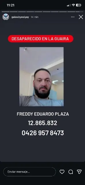 Freddy eduardo plaza