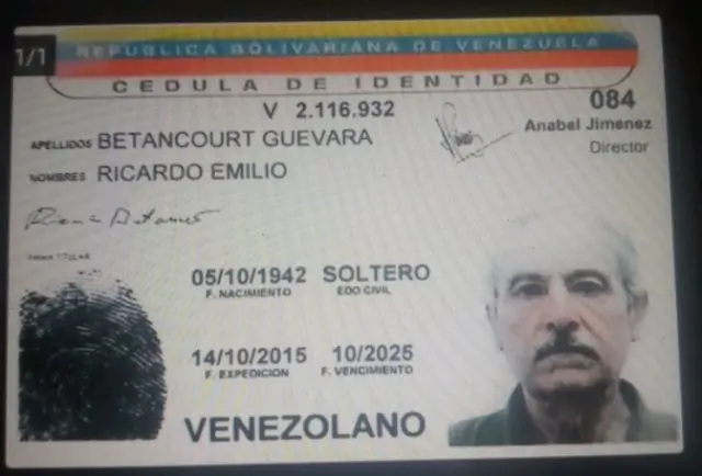 Ricardo Emilio Betancourt Guevara