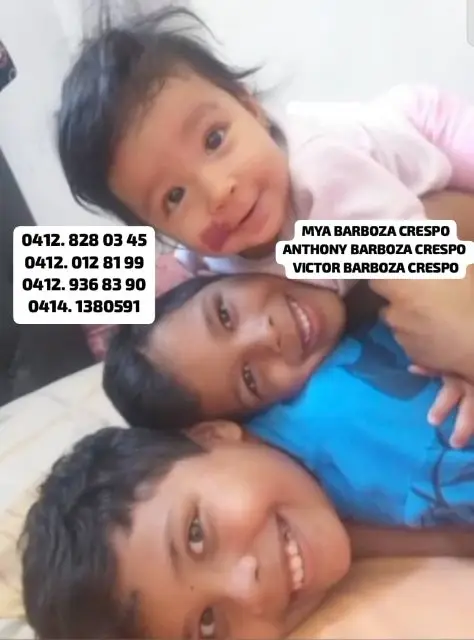 Mya, Anthony y Victor Barboza