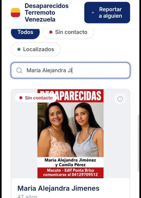 María Alejandra Jimenez y Camila perez