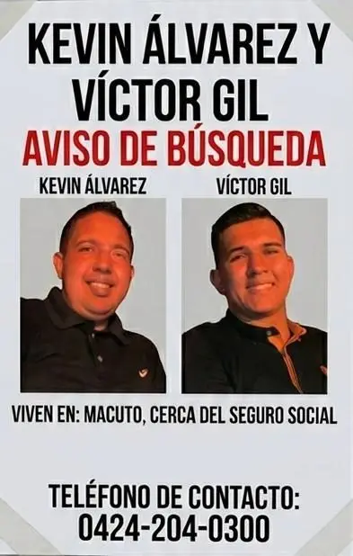 Kevin Alvarez y Victor gil