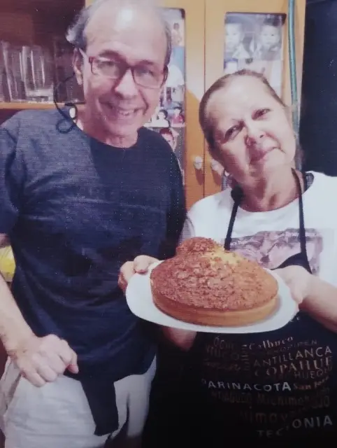 Gladys garboza y Oswaldo Contreras