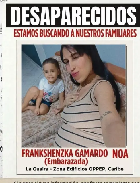 Frankshezca Gamardo y su hijo Noa Daniel