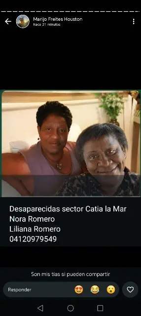 Nora Romero y liliana romero