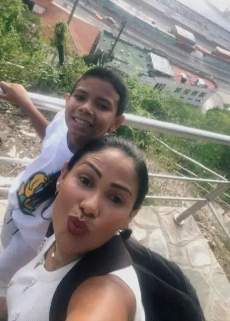 Milanyila y Matias Figueroa