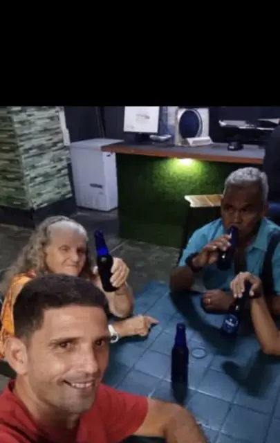 Luis Caldera, Nelida Fernandez y José Fernández