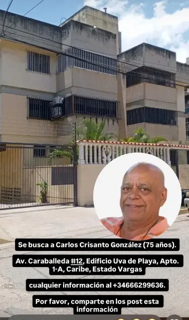 Carlos crisantos Gonzalez