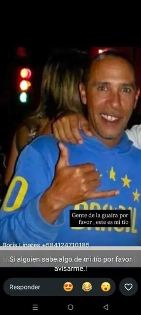 Boris jorge alberto linares peña