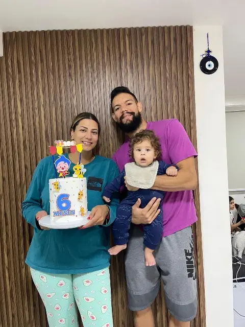 Mariangel Pérez, Wilnner Rivas y Theo Rivas