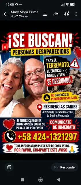 Milagros Mora de piñango Marcos piñango