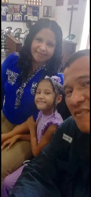 Rudy bravo y su esposa