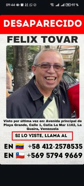 FELIX TOVAR HERNANDEZ