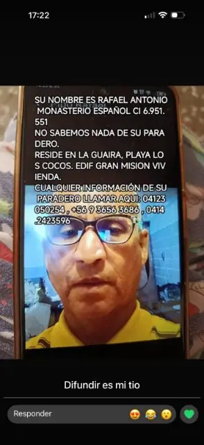Rafael Antonio monasterio español