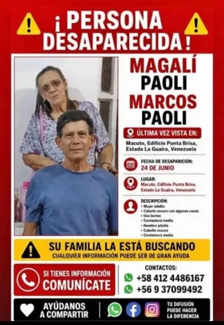Magali Paoli y Marcos Paoli