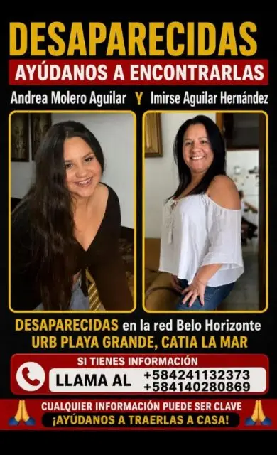 Imirce Aguilar y andrea molero