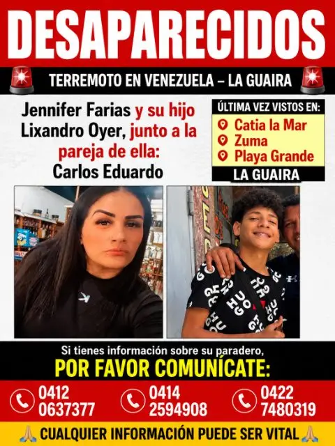 Jennifer Farias y lixandro Oyer