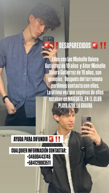 Ian y Aitor valerero