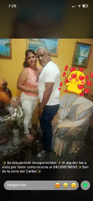 Henry Manuel Hernández Aranguren Y Naile Josefina Pereira betancourt