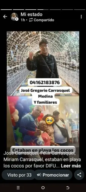 José carrasquel su mamá y su hermano