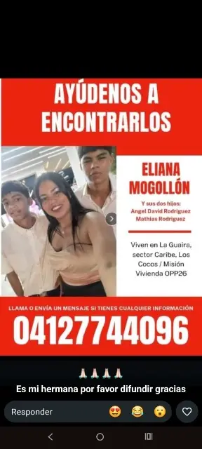 Eliana y sus hijos