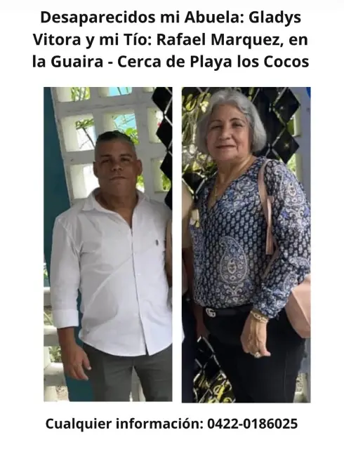 Gladys Victoria y Rafael Márquez