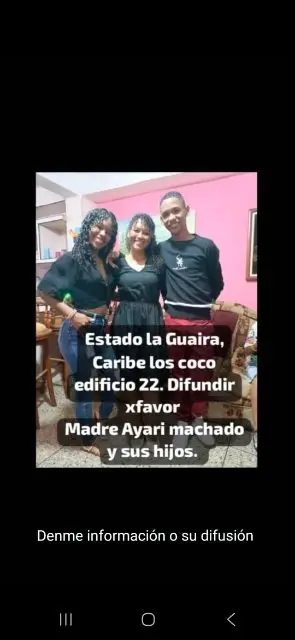 Ayari machado añangure, he hijos