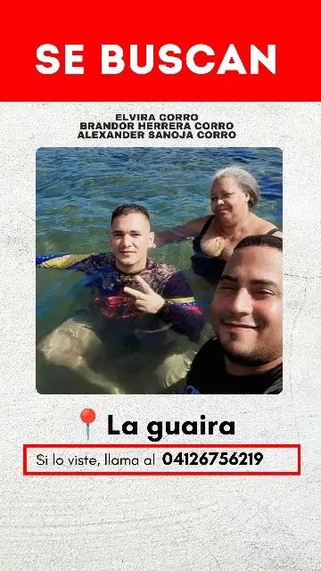 Elvira corro/ Brandor herrera/ Alexander Sanoja Corro