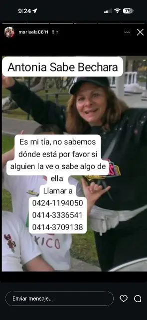 Antonia sabe