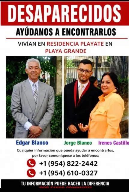 Jorge, Edgar, Irene