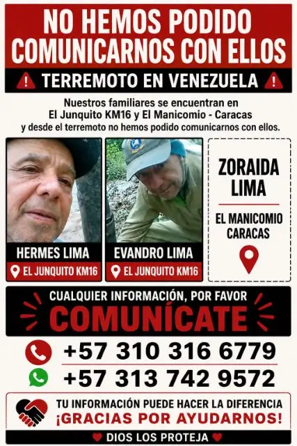 Hermes, Evandro y Zoraida Lima