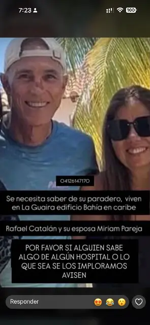 Rafael Catalan y Miriam Pareja