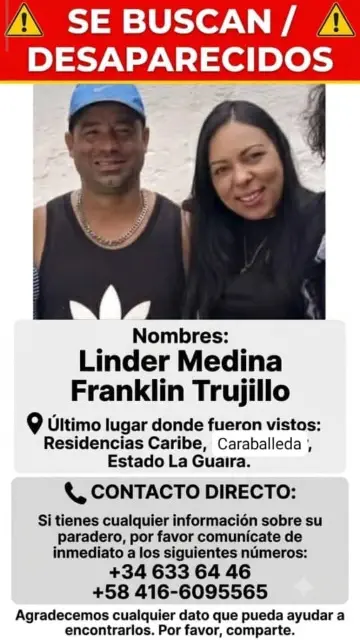 Linder Medina y Franklin Trujillo