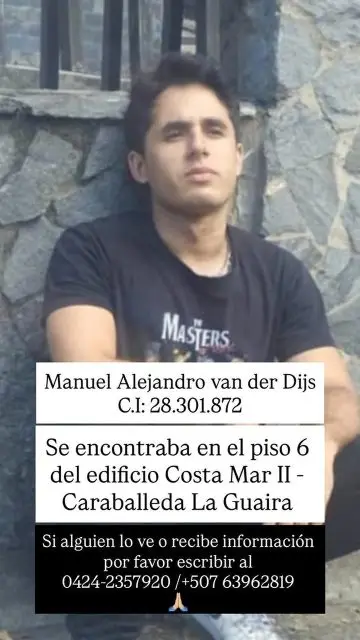 Manuel Alejandro van der dijs ibarra
