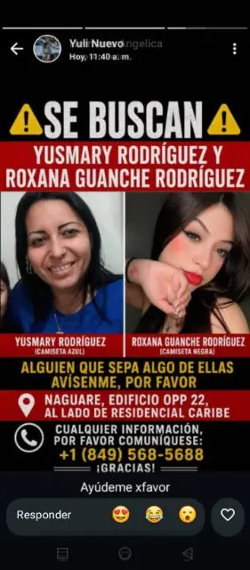 Yusmari Rodríguez y Roxana Rodríguez