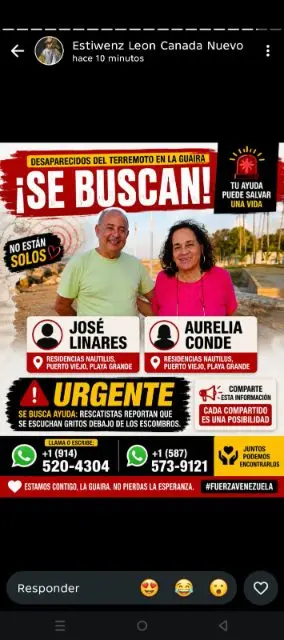 Aurelia Conde y José Linares