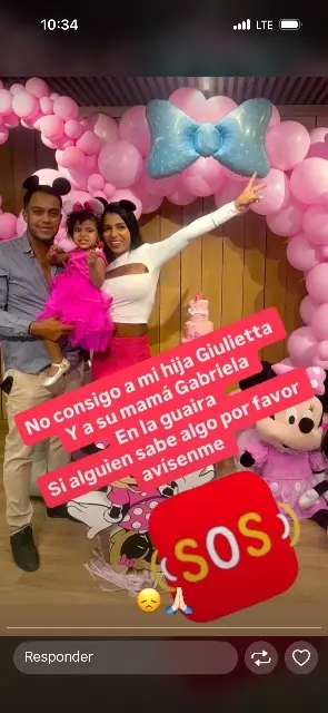 Gabriela y su hija gulietta