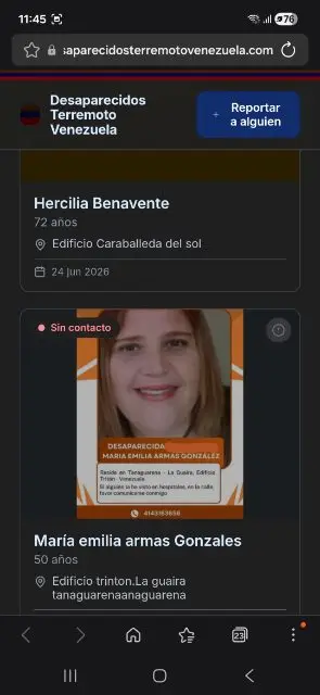 MARIA Emilia Armas Gonzales