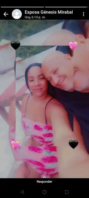 Génesis y Alfredo Mirabal