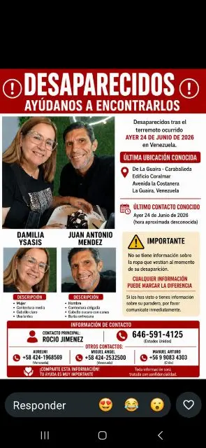 Damilias Isasis y Juan mendez