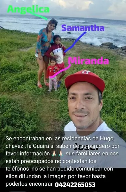 Angelica, Samantha,Miranda y joser