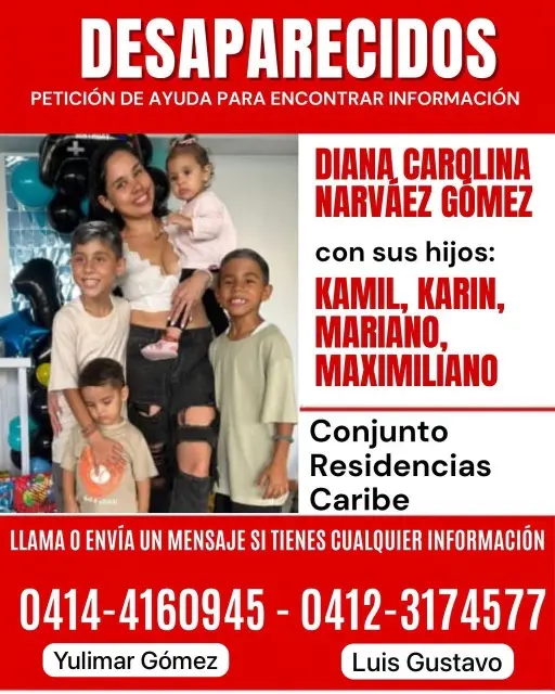 Diana y sus hijos