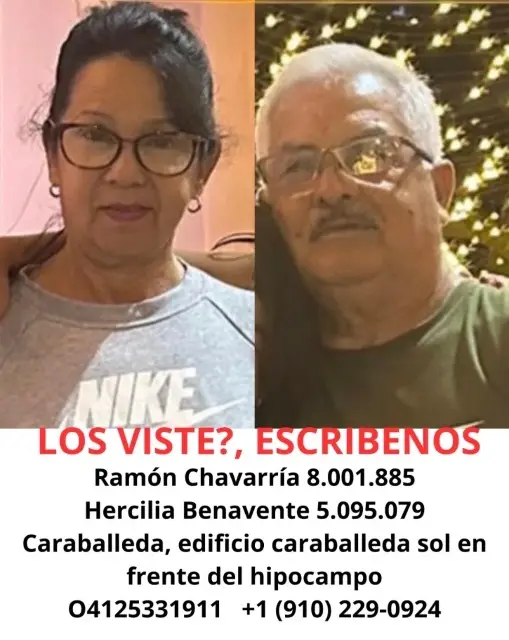 Hercilia benavente, Ramon Chavarría