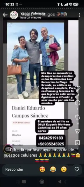 Daniel Eduardo Sánchez oliyil Eugenia