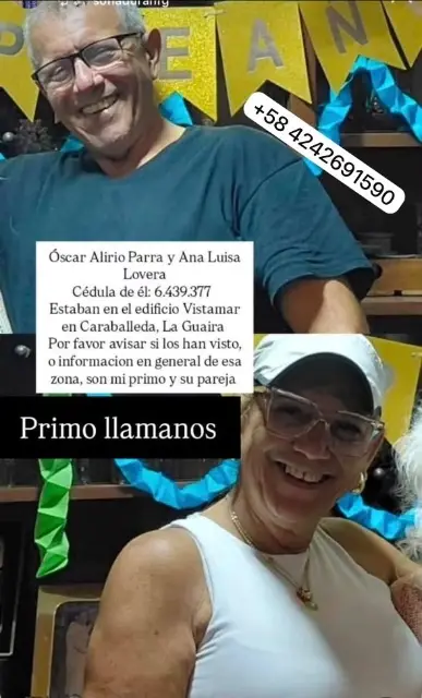 Oscar parra y ana lovera