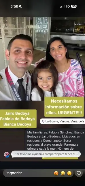 Jairo Bedoya y familia