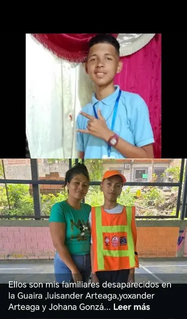 Luisander Arteaga y Yoxander Arteaga
