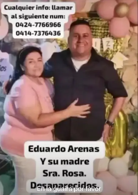 Eduardo Arenas y su Madre Ana